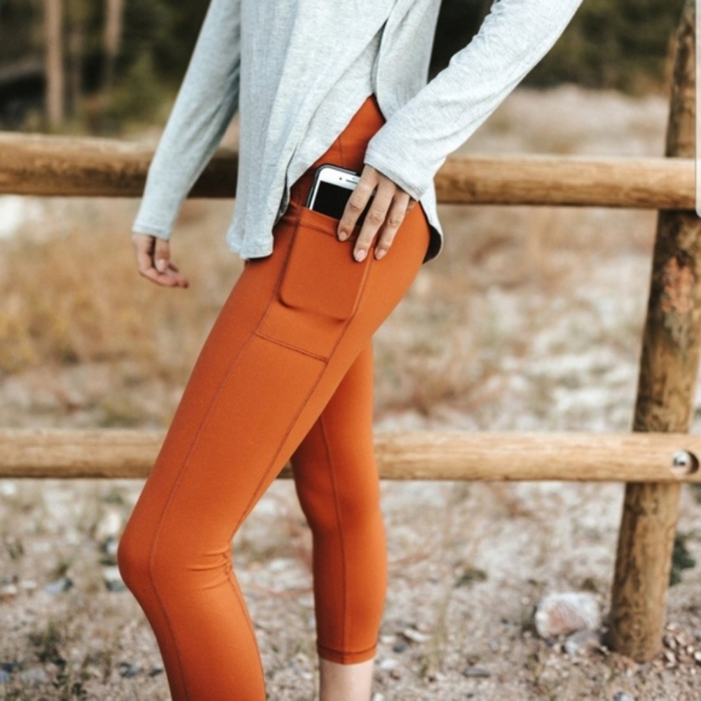 Senita Ellie Tights Leggings in Copper